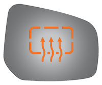 SIDE VIEW MIRROR HEATED